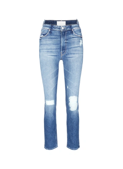 THOM BROWNE 'The Dazzler Shift' distressed jeans