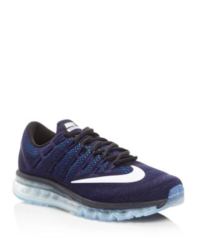 NIKE MEN'S AIR MAX 2016 LACE UP SNEAKERS