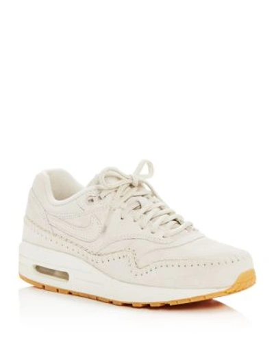 NIKE WOMEN'S AIR MAX 1 PREMIUM LACE UP SNEAKERS