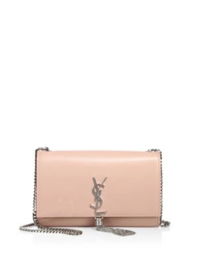 SAINT LAURENT Medium Kate Monogram Leather Tassel Chain Shoulder Bag