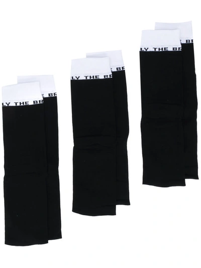 DIESEL 'ONLY THE BRAVE' 3 PACK SOCKS