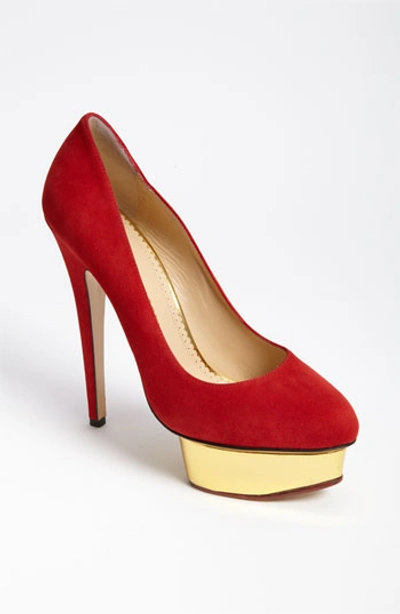 CHARLOTTE OLYMPIA 'Dolly' Platform Pump