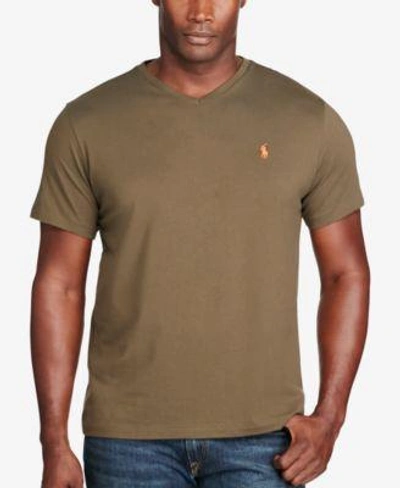 POLO RALPH LAUREN Polo Ralph Lauren Men's Big and Tall Classic-Fit V-Neck Short-Sleeve Cotton Jersey T-Shirt