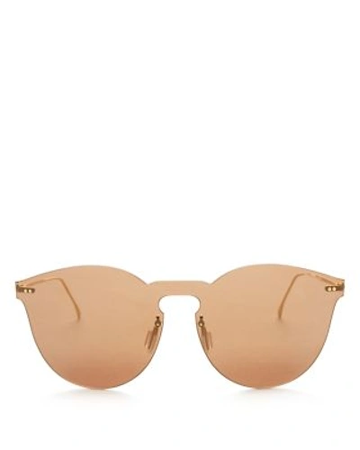 ILLESTEVA LEONARD II MASK MIRRORED SUNGLASSES, 60MM